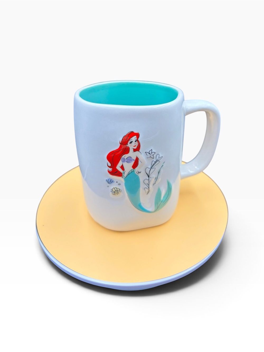 Rae Dunn Disney Princess Ariel “Find Your Voice” Mug Little Mermaid - Picture 4 of 7